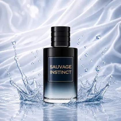 MIØ Savage Instinct – Autoduft, Frisch & Aquatisch, Duftmotiv als Flakon